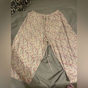 Large pj and lounging around pants